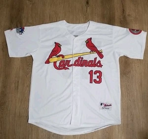 Matt Carpenter 2013 St. Louis Cardinals World Series White Home Men XL Jersey - Picture 1 of 11
