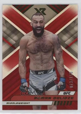 2023 Panini Chronicles UFC Xr Red /199 Roman Dolidze #282 Rookie RC - Image 1 of 2