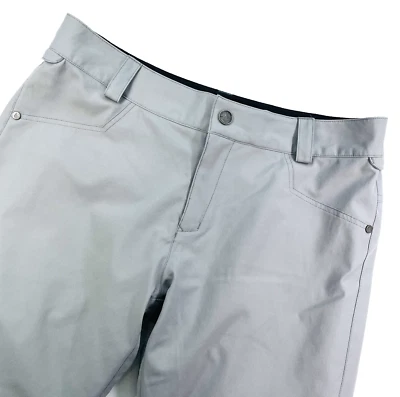 Pantalón de Snowboard VOLCOM Mujer XL Batalla Elastizado Esquí Gris Tobillo Cremallera Fiel a Esto Foto 1 de 4