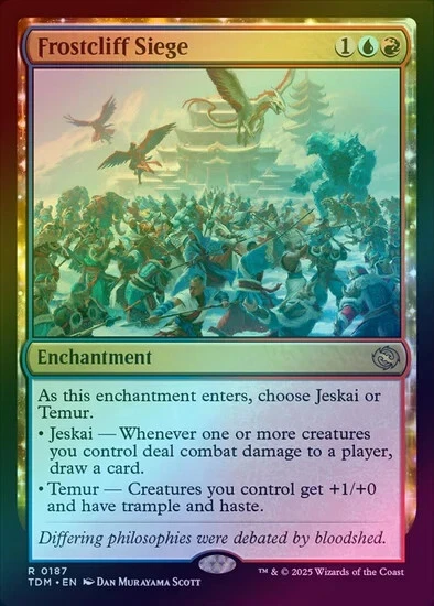 Frostcliff Siege (Foil) (TDM) Tarkir: Dragonstorm - NM - Image 1 of 1