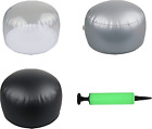 Pack de 3 supports de chapeau de table gonflables transparents porte-chapeau portable pour 