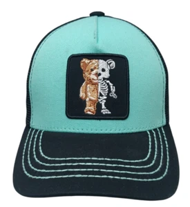 Half Dead Bear Cap Adjustable Snapback Mint Cap Hat, NWOT - Imagen 1 de 6