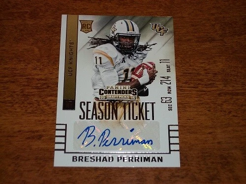 2015 Panini Contenders Draft Picks Auto Breshad Perriman - Image 1 of 1