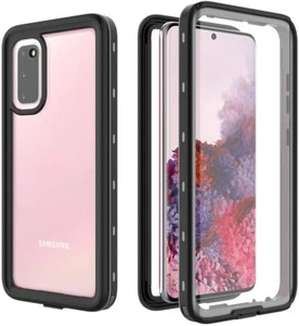 NEW WATERPROOF CASE COVER FOR GALAXY S20 PLUS S20 ULTRA 5G WITH SCREEN PROTECTOR - Picture 1 of 6