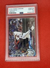 2018 Topps Chrome Update Juan Soto RC RD PSA 10 #HMT98