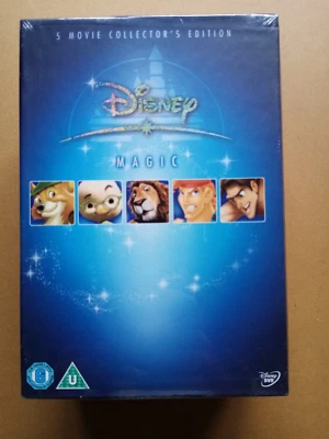 Chicken Little/Robin Hood/Hercules/Tarzan/The Wild (DVD Box Set) NEW & SEALED  - Image 1 of 4
