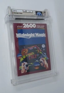 New Midnight Magic Atari 2600 Sealed Video Game Wata Graded 9.2 A Seal! 1986 - Picture 1 of 9