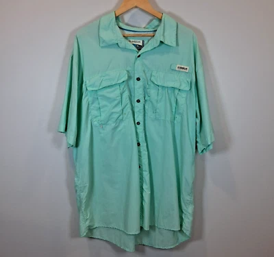 Magellan Outdoor Fish Gear Green Shirt Mens Sz 2X Fishing Sport Performance - Image 1 of 4