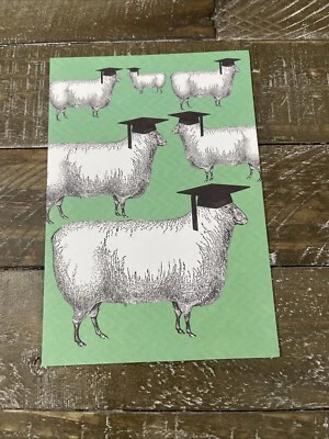 Recycled Paper Greetings Graduation Card Sheep Just Got Real - Image 1 of 3