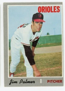 Vintage Baseball card 1970 Topps Jim Palmer #449 - Orioles - Picture 1 of 2