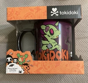 Tokidoki Zombie Glow in the Dark Simone Legno 16 oz Mug Just Funky Glows - Picture 1 of 6