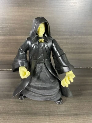 "Figura de acción de plástico Star Wars 2005 LFL Hasbro Emperor Palpatine 7"" sin dardos" Foto 1 de 4