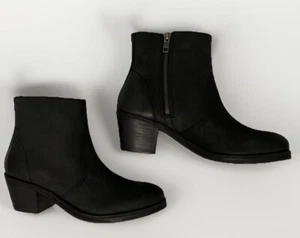 UO Lena Damen Leder Stiefelette Größe 7 - Bild 1 von 8