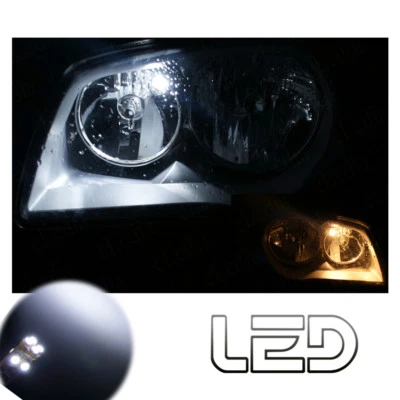 Pour AUDI A4 B8 2 Ampoules LED blanc Veilleuses Feux Position Anti erreur Canbus - Photo 1/3
