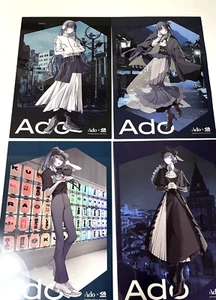 Poster trasparente Ado Japan Kura Sushi edizione limitata 4 set A3 Collabo completo nuovo - Foto 1 di 21