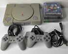Sony Playstation 1 Ps1 Gray Console Scph-9001 W/ 6 Games 2 Controllers Power A/v