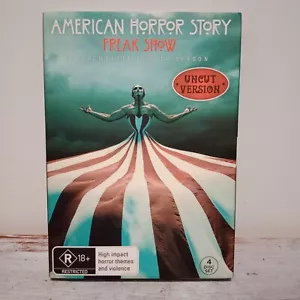 American Horror Story :Season 4 (DVD, 2015), PAL 4, Good Condition W/ Papercover - Picture 1 of 12