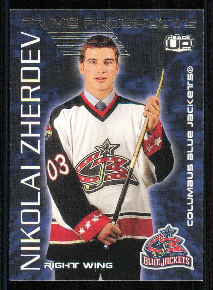 2003-04 Pacific Heads Up Prime Prospects #7 Nikolai Zherdev - Image 1 of 2