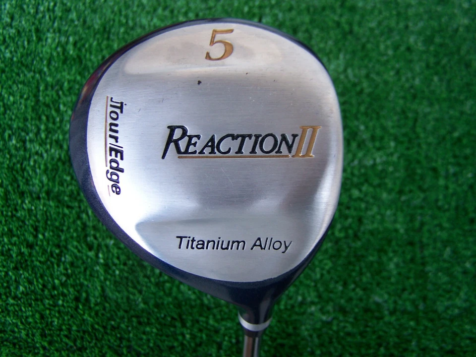 Tour Edge Reaction II Titanium Alloy 19 Degree 5 Fairway Wood Steel Lady Flex RH - Image 1 of 4