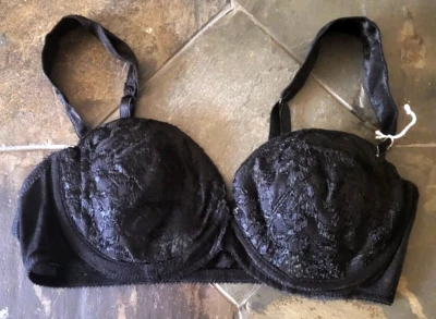 36B Vintage Lily of France Lined Front Close Full Coverage Underwire Bra 104747 - Image 1 of 4