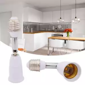 E26 E27 Light Socket Extender 4.5 " Extension adjustable vertical 90° Horizontal - Picture 1 of 12