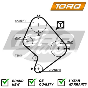 Timing Cam Belt Torq Fits Toyota Hilux 1988-2014 Hiace 1989-2019 + Other Models - Picture 1 of 1