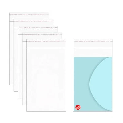 100 bolsas de celofán de 6x9"" transparentes sellantes bolsas de plástico de polietileno resellables  Foto 1 de 4