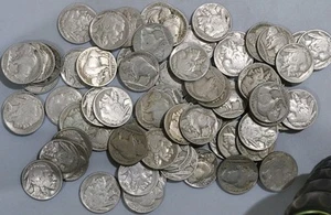 Buffalo Nickel 1936 72 piezas bonitas monedas surtidas (25070603R) - Imagen 1 de 1