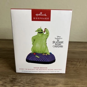 Hallmark 2024 Keepsake Ornament Oogie Boogie Disney NBC Magic New in Box - Picture 1 of 13