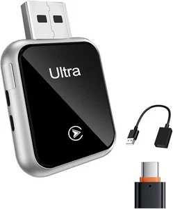 Wireless CarPlay Adapter 2-in-1, 2025 Aufgerüstet Wired zu Wireless für CarPlay - Bild 1 von 7