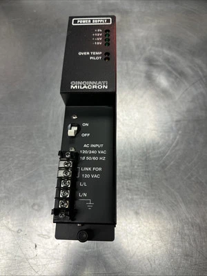 辛辛那提 Milacron 3-700-0135A 电源 CM-E2055 / 115-230 PT # 1-635-0155 — 第 1/4 张图片