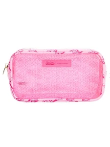 Stoney Clover Lane X Barbie La Película Frontal Transparente Rosa Nylon Bolsa Bolso de Cosméticos - Imagen 1 de 10