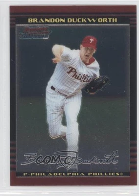 2002 Bowman Chrome Brandon Duckworth #7 - Image 1 of 2
