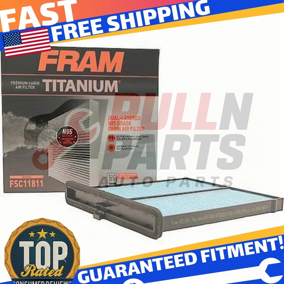 FRAM TITANIUM™ FSC11811 Premium Cabin Air Filter - Mazda '13-'25 - Image 1 of 4