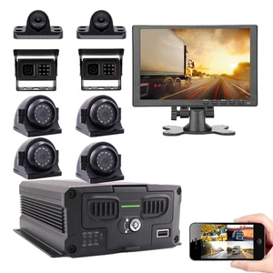 8CH GPS WiFi Video Record Truck BUS DVR MDVR Camera Remote View Motion Detection - Picture 1 of 9