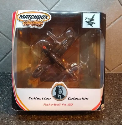 AVIÓN DE COMBATE MATCHBOX COLECCIONABLES ESCALA 1:72 FOCKE-WULF FW 190 ENVÍO GRATUITO 91730 Foto 1 de 4