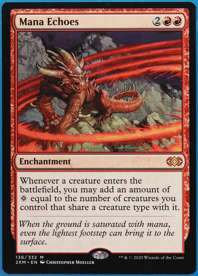 Mana Echoes Double Masters NM Red Mythic Rare MAGIC CARD (ID# 507644) ABUGames - Image 1 of 2