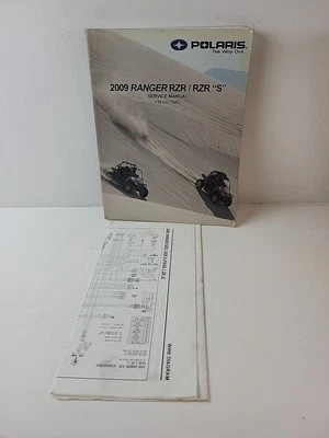 Polaris Ranger RZR/RZR "S" 2009 manual de servicio PN 9921883. Foto 1 de 4