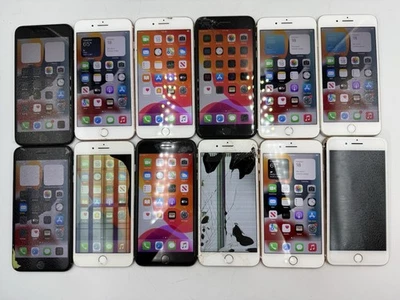 x12 Lot Apple iPhone 7 Plus - 32GB 128GB (Mixed Carriers) REPAIR LOT! AS-IS - Image 1 of 4