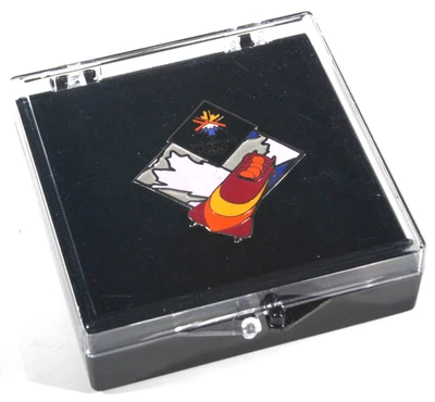 2002 SALT LAKE WINTER OLYMPIC GAMES BOBSLED LIMITED EDITION PIN MINT! - Image 1 of 3