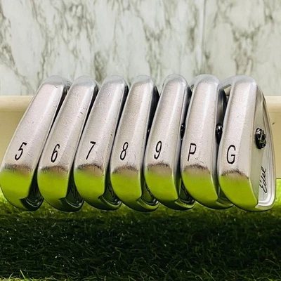 [Edel] SLS-01 Iron Set 7ocs 5-6-7-8-9-P-G Shaft Paderson Kinet KG85SL-SIP20 - Image 1 of 4
