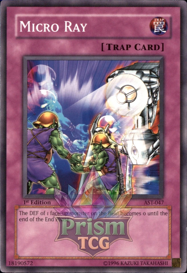 1st Ed Micro Ray AST-047 Yugioh - Image 1 of 1