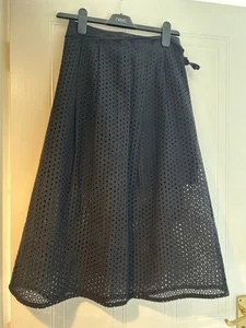 Jack Wills Black Skirt Size 8 - Picture 1 of 2