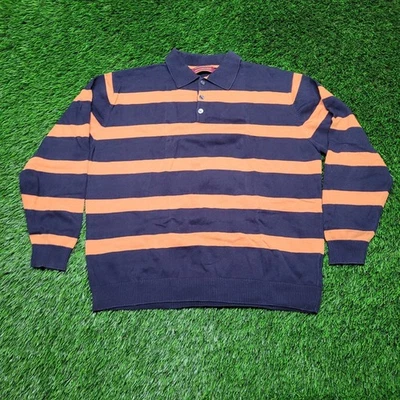 Suéter Polo De Colección Años 90 Abercrombie & Fitch Tejido Manga Larga XL Y2K Foto 1 de 4