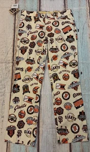New San Francisco Giants Cooperstown Collection Retro Loudmouth Golf Pants 34x32 - Picture 1 of 9
