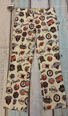 New San Francisco Giants Cooperstown Collection Retro Loudmouth Golf Pants 34x32 - Image 1 of 4