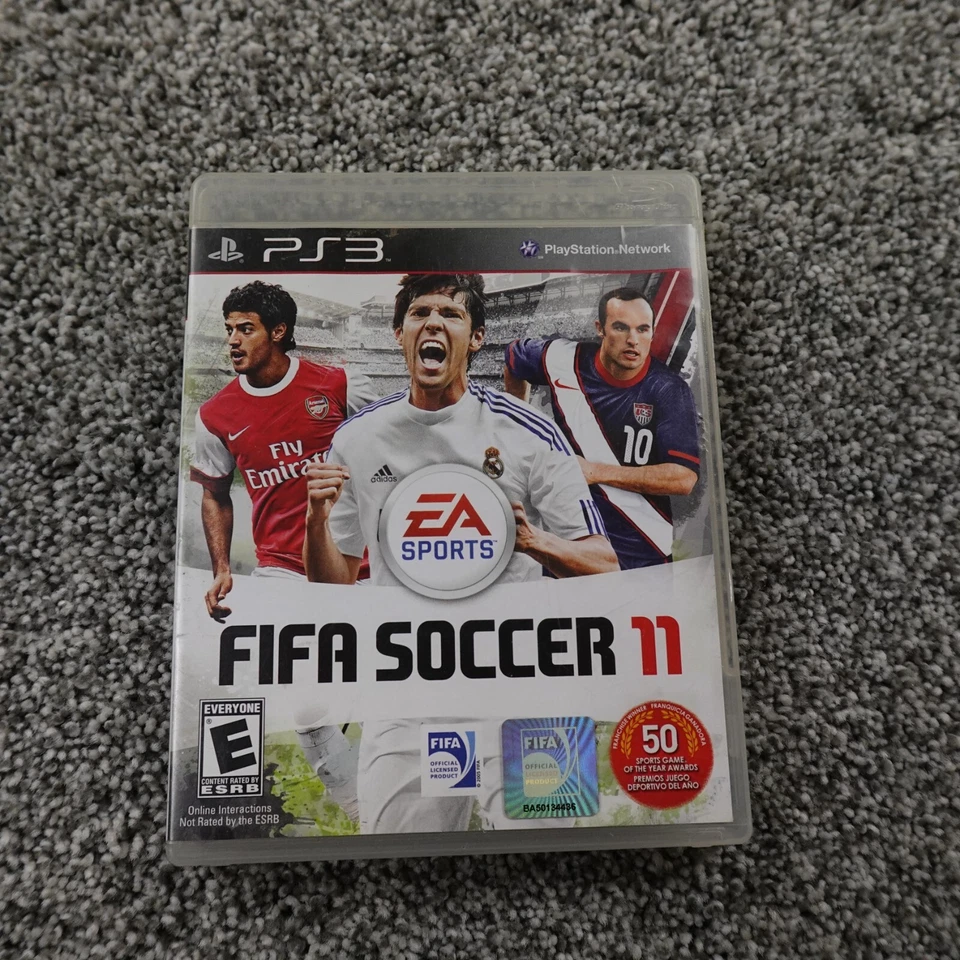 Fifa Soccer 11 Sony PS3 Play Station 3 Game Disc Box Manual Football Futbol EA - Image 1 of 4