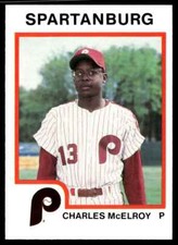 1987 ProCards Chuck McElroy Spartanburg Phillies #1794