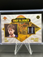 President's Choice RARE 1/1 GAME-USED Pau Gasol Grizzlies Jersey Patch!!