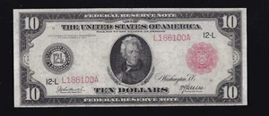 US 1914 $10 FRN San Francisco Red Seal FR 903b VF (100) ONLY 30 KNOWN! - Picture 1 of 2